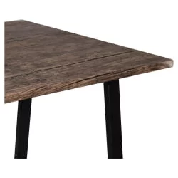 Стол на металлокаркасе БРАБИКС ЛОФТ CД-006 Мореный дуб / BRABIX LOFT CD-006