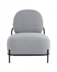 Кресло Стоун нев ткань букле серый / new
