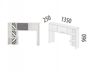 Детский шкаф Аляска 501.19