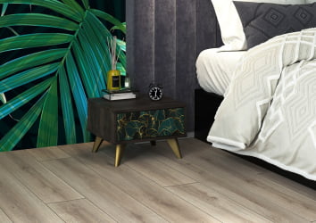 Тумба дизайнерская Фьюжн ТМ-004 АРТ Угольный камень/ВИНИЛ / камень/VINIL