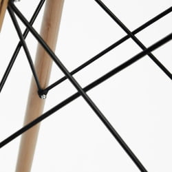 Дизайнерский стол CИНДЙ ГЛАСС (мод.80ГЛАСС) металл/стекло, Д80х75см, прозрачный / CINDY GLASS (mod.80GLASS) D80х75см,