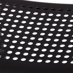 Стул со спинкой АДДЕ (мод. C-049) металл/пластик, 39 х 49 х 78 см, Блаcк (черный) / ADDE (mod. C-049) Black