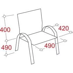 Конференц-кресло Ечаир-806 ВПУ 478409 Черное / Echair-806 VPU
