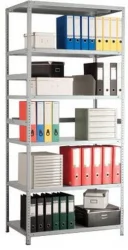 Стеллаж МС 200/100х40/6 Серый / MS