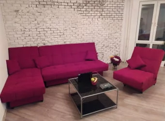 Диван Эльбрус 3 в 1 на пружинном блоке