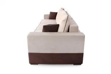 Бежевый диван Бостон 2400 Стандарт Бежево-коричневый