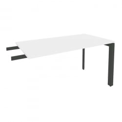 Брифинг-приставка на П-образном м/к ОНИКС О.МП-БР-13 Белый Бриллиант/Антрацит / ONIX O.MP-BR-13