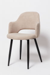 Стул К14 блаcк Бежевый (РС-05/ч) / black