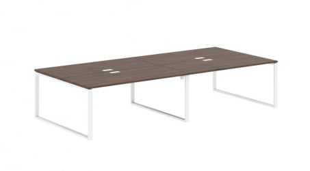 Бенч-система ЕДИС ЕКВСТ 3516 Дуб Денвер темный Белый / EDIS EQWST