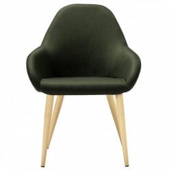Стул Кент темно-зеленый/нат.дуб / Kent