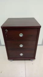 Тумба подкатная В201 Бургунди