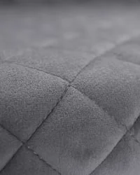 Стул барный ДОБРИН CХРИСТИАН 75 Темно-серый велюр В108-91 / DOBRIN CHRISTIAN V108-91