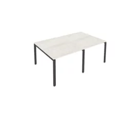 Переговорный стол (2 столешницы) Метал Сйстем Б.ПРГ-2.1 Наварра/Антрацит / Metal System