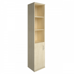 Шкаф высокий узкий левый Рива А.СУ-1.1 Л Клен / Riva