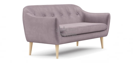 Диван тканевый Реймс ткань Браво грей (800*1700*840) Серый, Т1838444/60811/4 / Bravo grey T1838444/60811/4