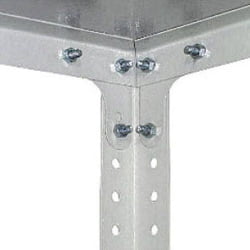 Металлический стеллаж Крепеж стойки МС (уголки 4 шт) / MS