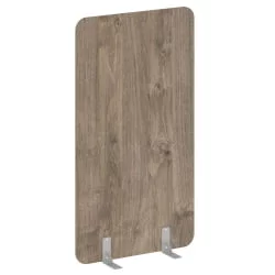 Перегородки на металлических опорах на фетровых подпятниках Р-лине ДП.Ф-100-180 Тиквуд Темный / R-line DP.F-100-180