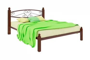 Кровать Каролина Лукс 1600х2000 Медная / Lux