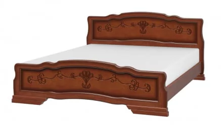 Кровать из массива Карина-6 200х90 Орех
