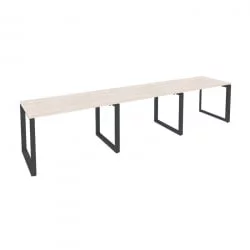 Рабочая станция на О-образном м/к ОНИКС О.МО-РС-3.2.7 Денвер Светлый/Антрацит / ONIX O.MO-RS-3.2.7