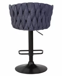 Стул барный ДОБРИН ЛЕОН Синяя ткань ЛАР-275-29 / DOBRIN LEON LAR-275-29