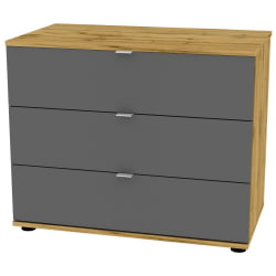 Комод Алиса(К4)657х801х459сторцевойручкой(ДВ-Графит) / Алиса(K4)657х801х459сторцевойручкой(ДВ-Графит)