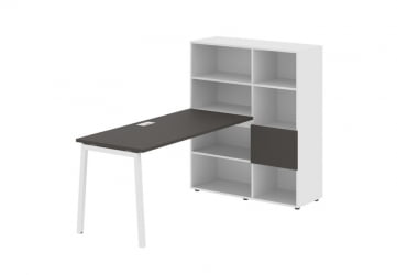 Рабочая станция ЕДИС ЕЛРСТ 1115 Мокко Белый Белый / EDIS ELRST