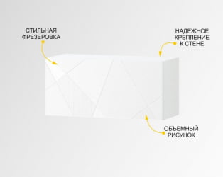 Полка навесная Джерси 601.41