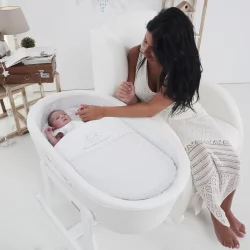 Детское кресло Микуна Винг Флор Вхите/Леатхеретте Грей / Micuna Wing Flor White/Leatherette Grey