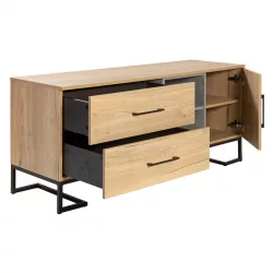 ТВ тумба Лофт (ТВ) Дуб натур/Бетон / Loft