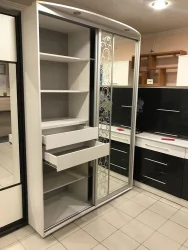 Блок ящиков для шкафа 1200кс600 и 1800кс600 Ящ-57 ДМ Дуб молочный / 1200x600 1800x600