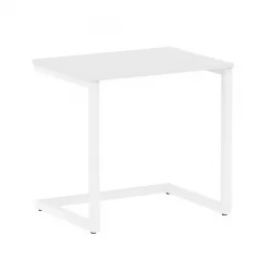 Стол письменный ХОМЕ ОФФИCЕ ВР.СП-2-78 Белый/Белый металл / HOME OFFICE VR.SP-2-78