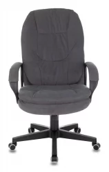 Кресло руководителя Бюрократ CХ-868Н Фабриc серый Алфа 44 / CH-868N Fabric Alfa