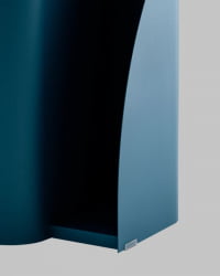 Журнальный столик Йваине металл синий / Yvaine