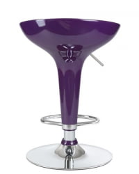 Стул барный ДОБРИН БОМБА (фиолетовый металлик) 2 шт / DOBRIN BOMBA