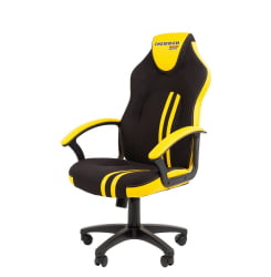 Геймерское кресло CХАИРМАН ДРАЙВ (ГАМЕ) 26 Новое (НЕВ) Черный-желтый / CHAIRMAN (GAME) (NEW)