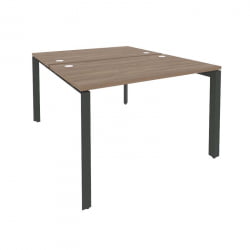 Рабочая станция на П-образном м/к ОНИКС О.МП-Д.РС-2.2.7 Дуб Аризона/Антрацит / ONIX O.MP-D.RS-2.2.7