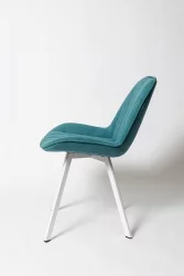 Стул для гостиной К 21 вхите Бирюзовый (К 21\б) / white