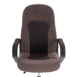 Кресло ПАРМА (22) велюр/ткань, коричневый, 6/ТВ-24 / PARMA 6/TW-24