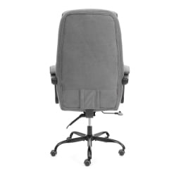 Кресло руководителя Камбридге металБЛ велюр/ткань, серый, 29/12 / Cambridge metalBL