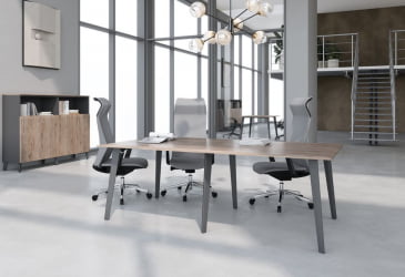 Шкаф с глухими малыми дверьми ДЖАЙ ДЖЛC 85.1 Дуб Каньон Антрацит / JAY JLC