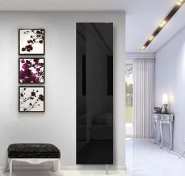 Поворотный шкаф в черном стекле Дриве СП Черный / Drive SP