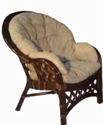 Кресло Черчилль/Рузвельт/Кобана Черчилле2 темно коричневый / Cherchille2