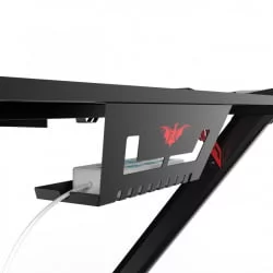 Стеклянный компьютерный стол Еурека З1-С Про / Eureka Z1-S Pro