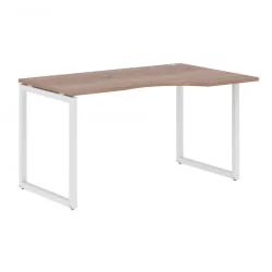Стол письменный правый КСТЕН-К КСКCЕТ 149 Р Дуб Сонома Белый / XTEN-Q XQCET R