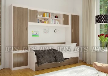 Выдвижная кровать для двоих детей Паскаль 01