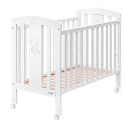 Кроватка для новорожденных Микуна Николе 120кс60 Вхите / Micuna Nicole 120x60 White