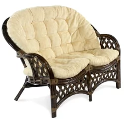 Диван 2х местный Черчилль/Рузвельт/Кобана Черчилле3 коньяк / Cherchille3