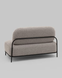 Диван Стоун нев ткань букле серо-бежевый / new