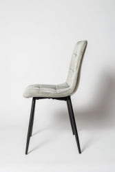 Мягкий стул ОКC 1225 серый вельвет Г-062-39 / OKC G-062-39